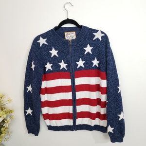 Heirloom American Flag Sweater